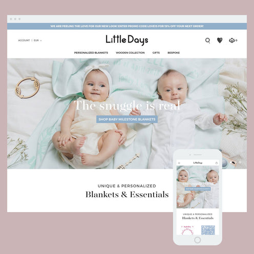 Little Days: Shopify store by Cooee Commerce