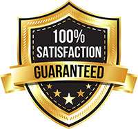 100% satisfaction guaranteed